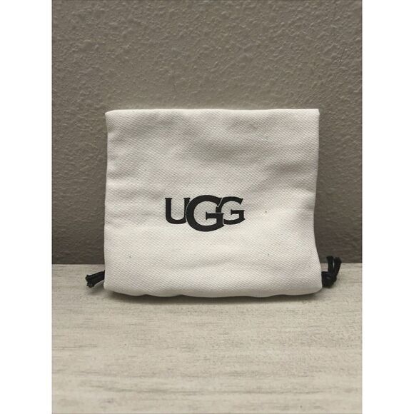 UGG Janey II Suede & Shearling Green Crossbody Bag purse - Picture 13 of 13